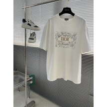 디올 레터 자수 로고 반팔 (해외배송)