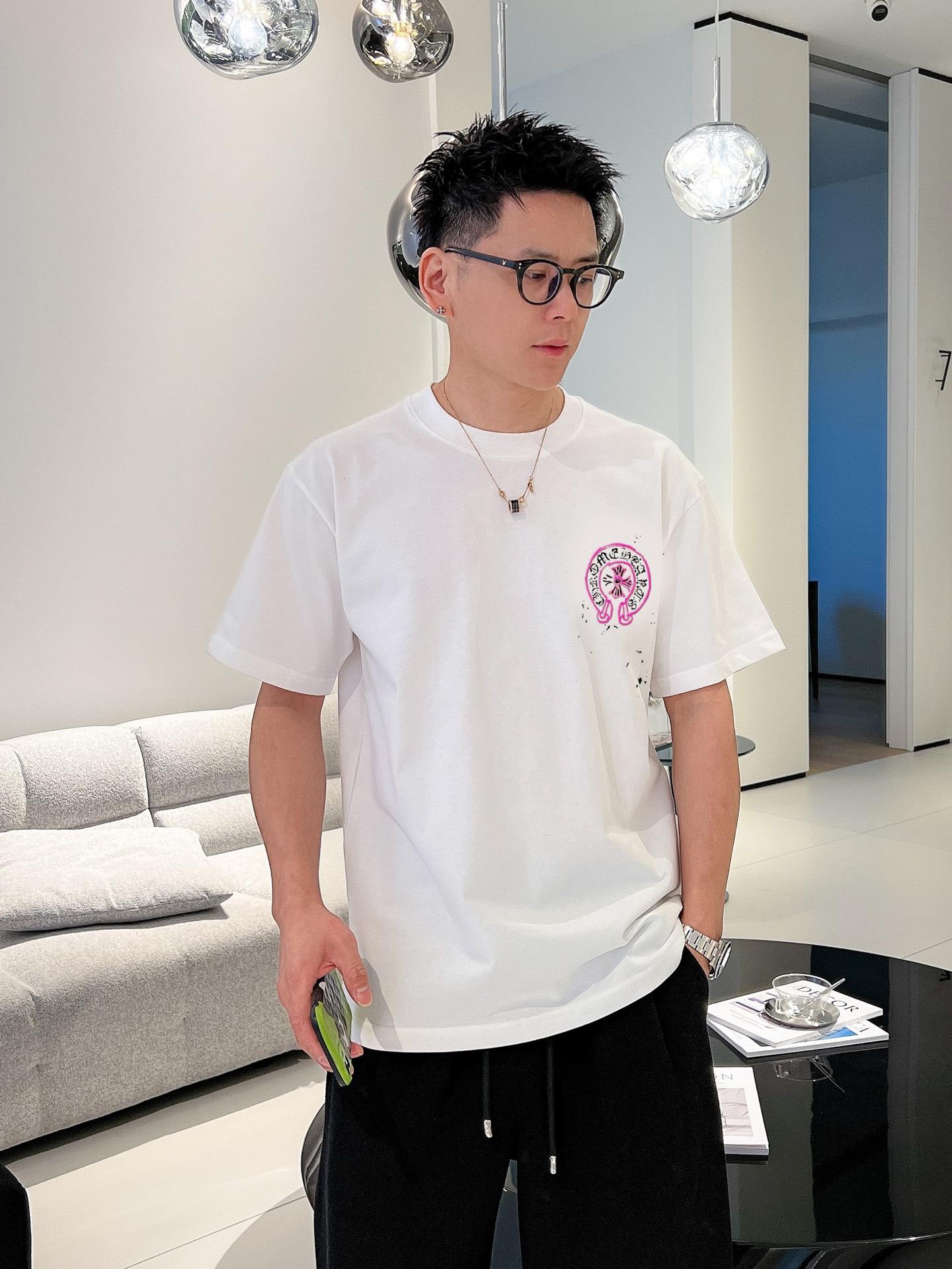 크롬하츠 라운드넥 티셔츠 2컬러 (해외배송)