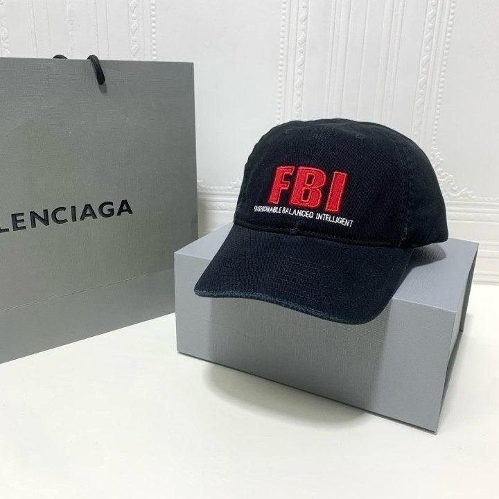 발렌시아가 BALENCIAGA FBI 베이스볼캡 모자 (국내배송)