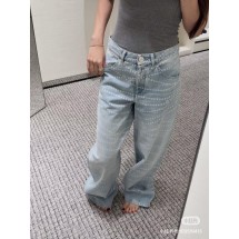 샤넬 진주 물방울무늬 와이드 레그 팬츠 (정품급 해외배송)