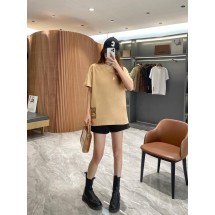 버버리 2025ss 워호스 라벨 자수 라운드넥 반팔 (해외배송)