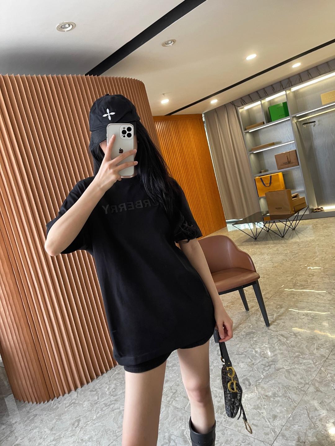 버버리 프린트 레터 반팔 (해외배송)
