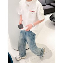프라다 클래식 하드웨어 반팔 (해외배송)