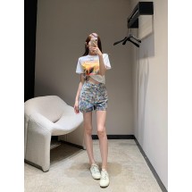 루이비통 컬러풀 체커보드 반바지 (해외배송)