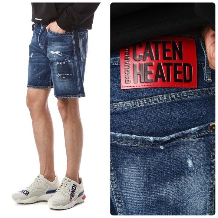 디스퀘어드 케이튼 히티드 1/2 숏츠팬츠 (국내배송)