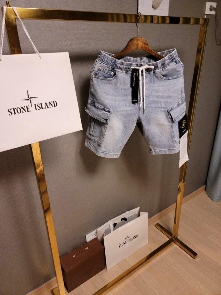 스톤아일랜드 연청 반바지 (국내배송)
