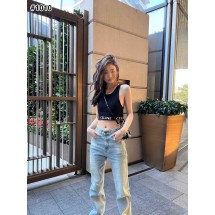 셀린느 애슬레틱 밴드 크롭 브라탑 (국내배송)