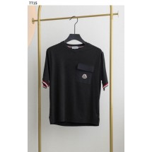 몽클레어 로*패치 포켓 크루넥 티셔츠 (국내배송)