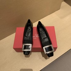로저비비에 사각버클 에나멜 가죽 슈즈 (해외배송)