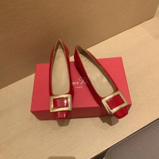 로저비비에 사각버클 에나멜 가죽 슈즈 (해외배송)
