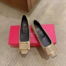 로저비비에 사각버클 에나멜 가죽 슈즈 (해외배송)