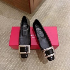 로저비비에 사각버클 에나멜 가죽 슈즈 (해외배송)