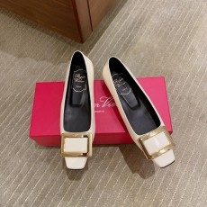 로저비비에 사각버클 에나멜 가죽 슈즈 (해외배송)