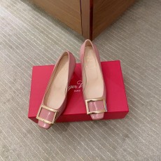 로저비비에 사각버클 에나멜 가죽 슈즈 (해외배송)