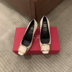 로저비비에 사각버클 에나멜 가죽 슈즈 (해외배송)