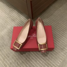 로저비비에 사각버클 에나멜 가죽 슈즈 (해외배송)