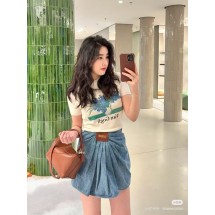 로에베 아이리스 반팔 니트 가디건 (해외배송)