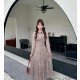 팬디 빈티지 벨티드 셔츠 드레스 (국내배송)