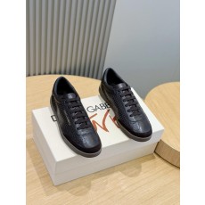 돌체앤가바나 남성용 송아지 가죽 스니커즈 (해외배송)