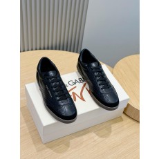 돌체앤가바나 남성용 송아지 가죽 스니커즈 (해외배송)