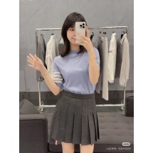 톰브라운 여성 니트 4줄 반팔 티셔츠 (해외배송)