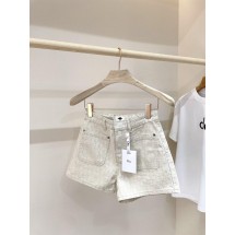 디올 꽃무늬 데님 반바지 (해외배송)