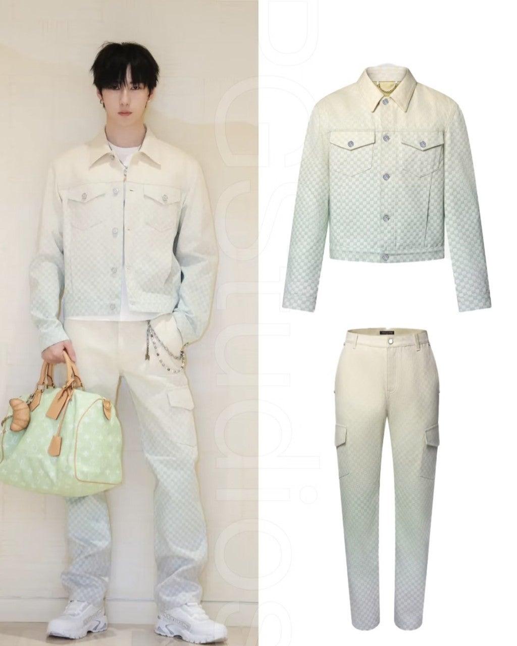 루이비통 DAMIER 그라데이션 데님 재킷 (해외배송)