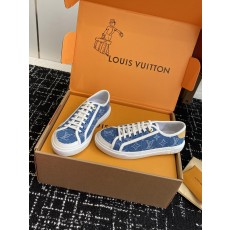 루이비통  데님 캔버스 슈즈 (해외배송)
