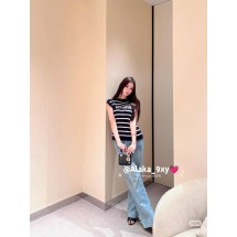 디올 CD 25SS 커스텀 다이 스트라이프 숄더 스트랩 베스트 (정품급 해외배송)