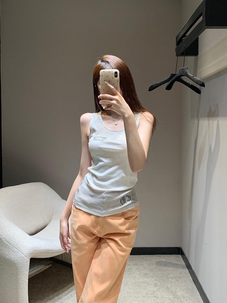 크롬하츠 25ss 신상품 봄/여름 산스크리트 프린트 조끼 (해외배송)