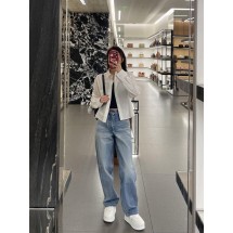 셀린느 25Ss 신상품 봄 여름 짧은 염색 스트라이프 긴팔 셔츠 (해외배송)