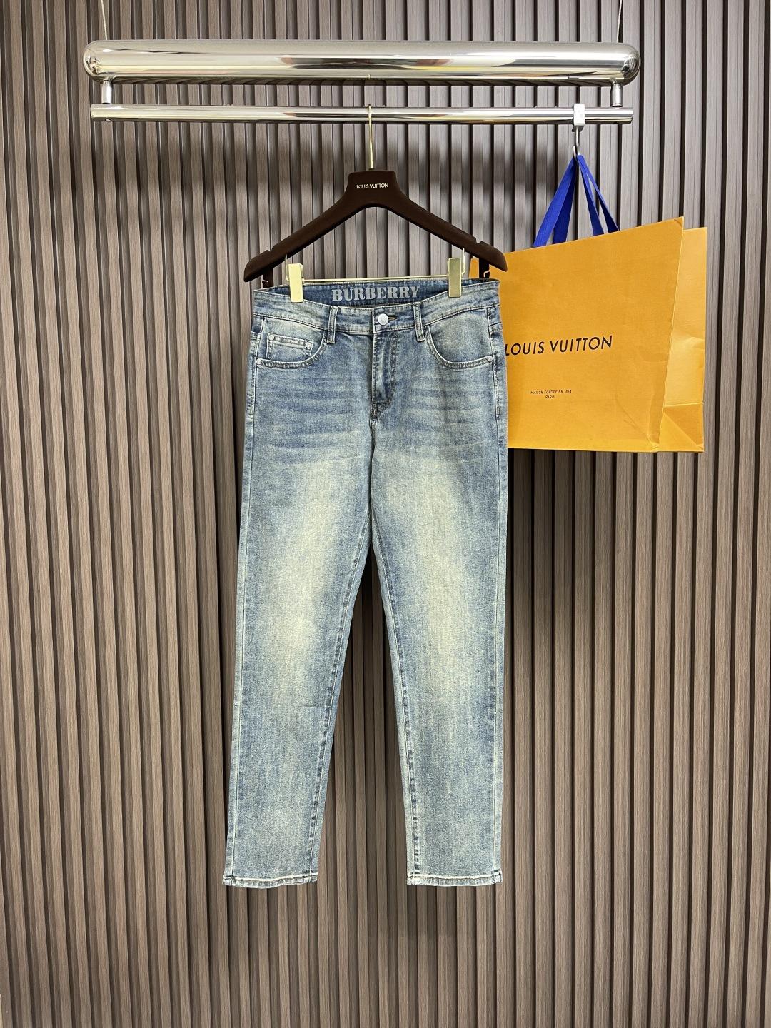 버버리 2025fw 신상품 초봄 남성용 청바지 (해외배송)