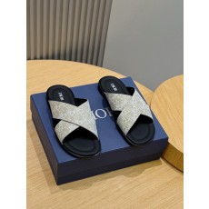 디올 알리아스 남성용 가죽 슬리퍼 (해외배송)