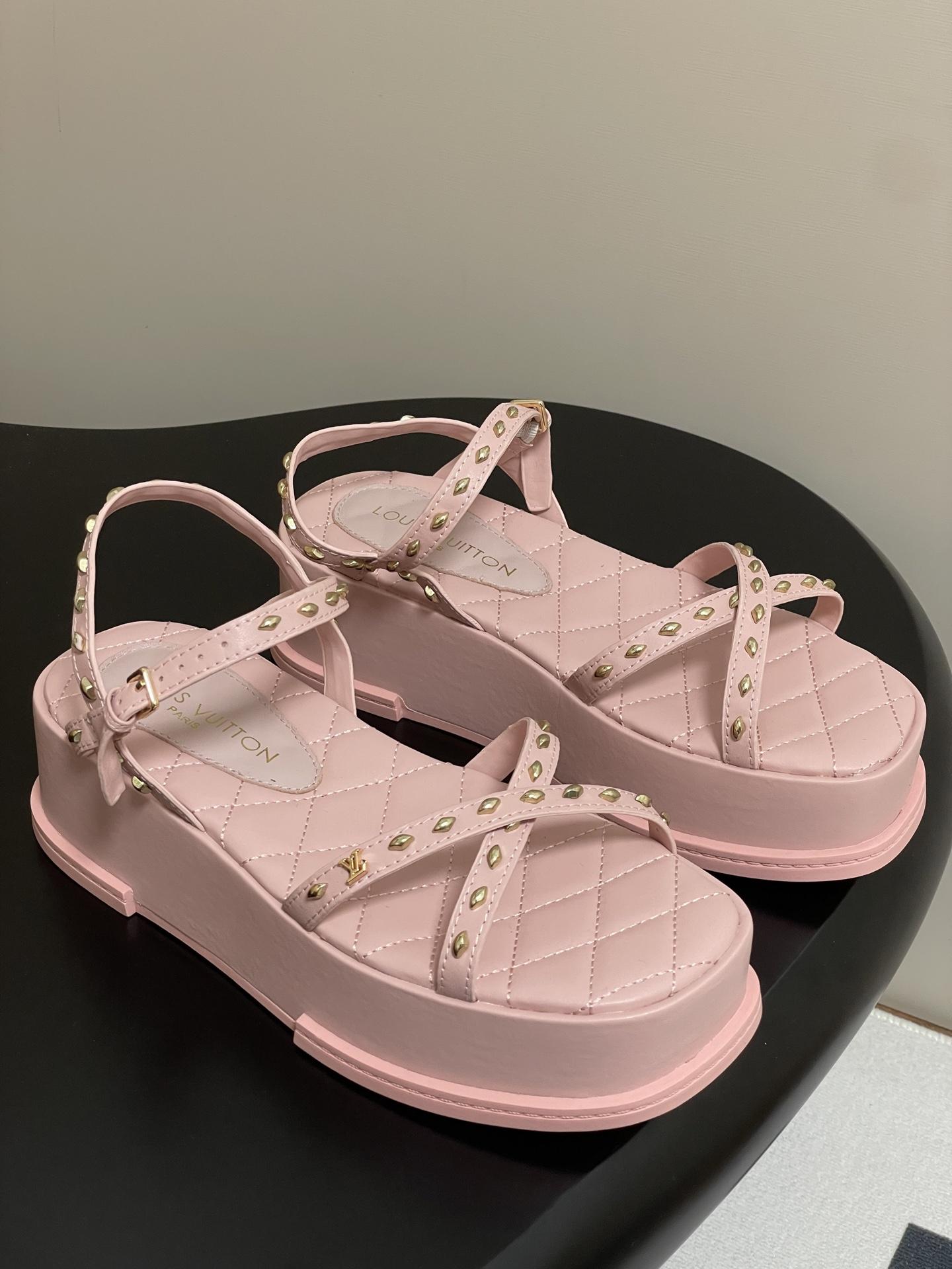 루이비통 LV 마야 플랫폼 샌들 (해외배송)