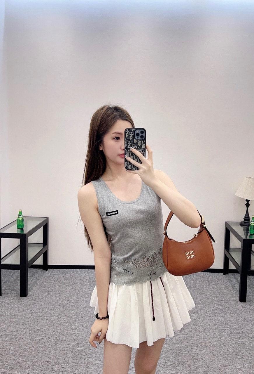 미우미우 레이스 트림 나시 (해외배송)