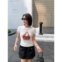 발렌시아가 토트백 티셔츠 (해외배송)