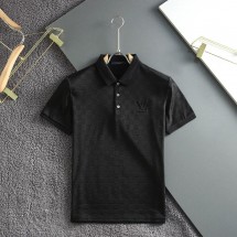 루이비통 체크 카라 반팔 (국내배송)