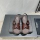 프라다 레터 라운드 버클 샌들 (해외배송)