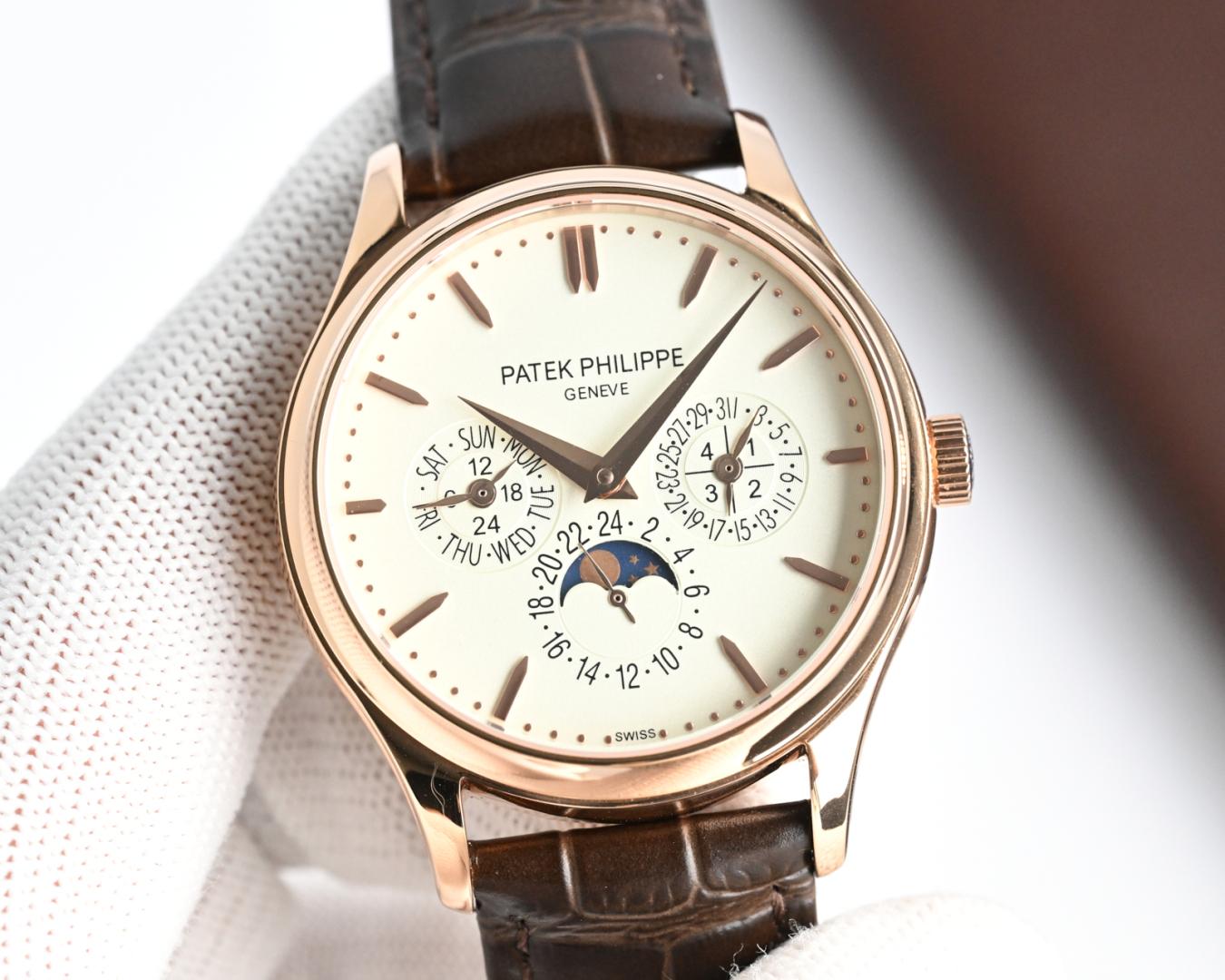 파텍필립 Grand Complications Silver Dial 18kt Rose Gold Mens Watch 5327,5140 3컬러  (해외배송)