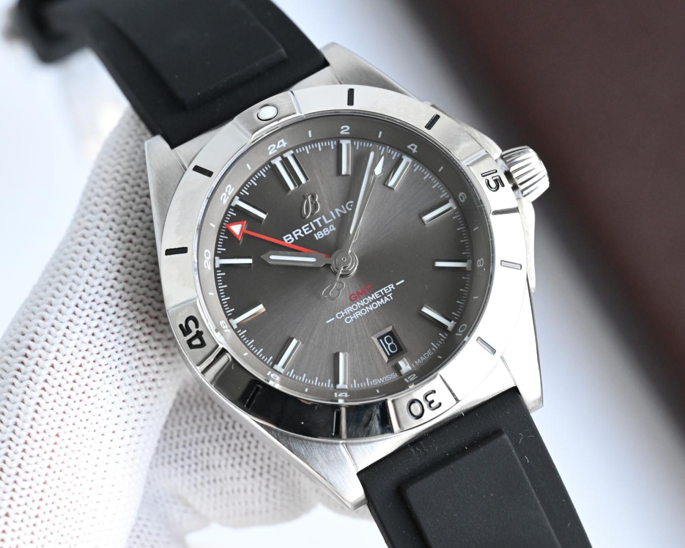 브라이틀링 BREITLING 기계식 크로노그래프 시리즈 크로노맷 오토매틱 GMT 40 (해외배송)