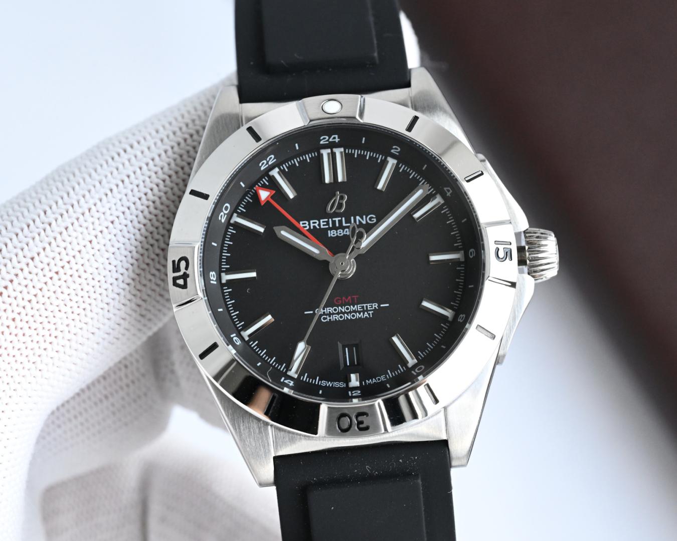 브라이틀링 BREITLING 기계식 크로노그래프 시리즈 크로노맷 오토매틱 GMT 40 (해외배송)