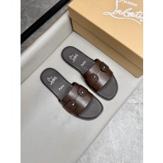 루부탱 가죽 슬리퍼 (해외배송)