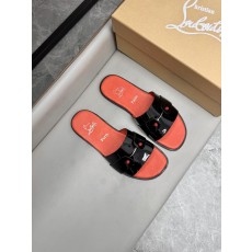 루부탱 가죽 슬리퍼 (해외배송)