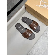 루부탱 가죽 슬리퍼 (해외배송)
