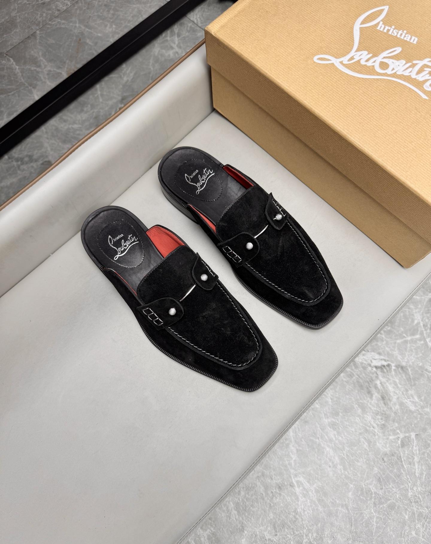 루부탱 여름 남성 슬리퍼 (해외배송)