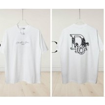 디올 자수로고 티셔츠 (국내배송)