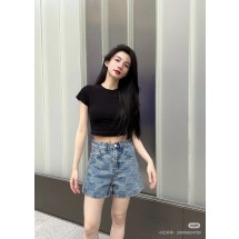 루이비통 25SS 체커보드 데님 반바지 (정품급 해외배송)