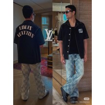 루이비통 블랙앤화이트 셔츠 (정품급 해외배송)