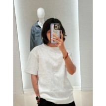 디올 CD 25SS 엠보싱 자카드 크루넥 반팔 2컬러 (정품급 해외배송)