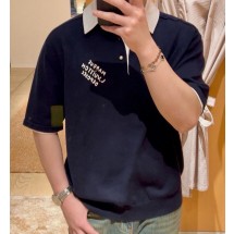 루이비통 자수 진주 단추 폴로 반팔 (정품급 해외배송)
